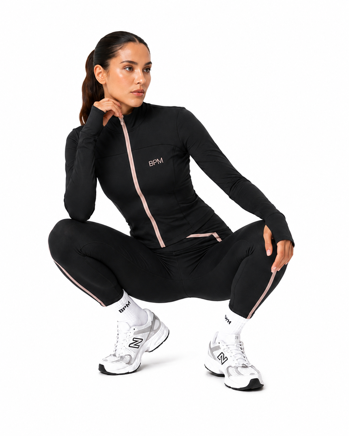 Set Movimiento: Top + Saco