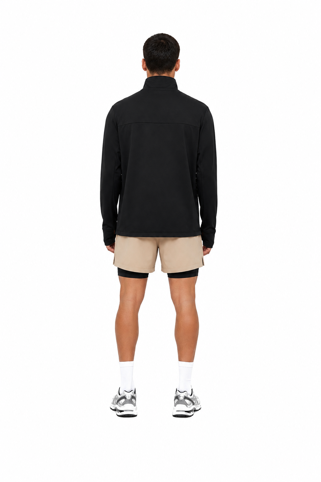 Look Shorts + Saco Beige completo (2)